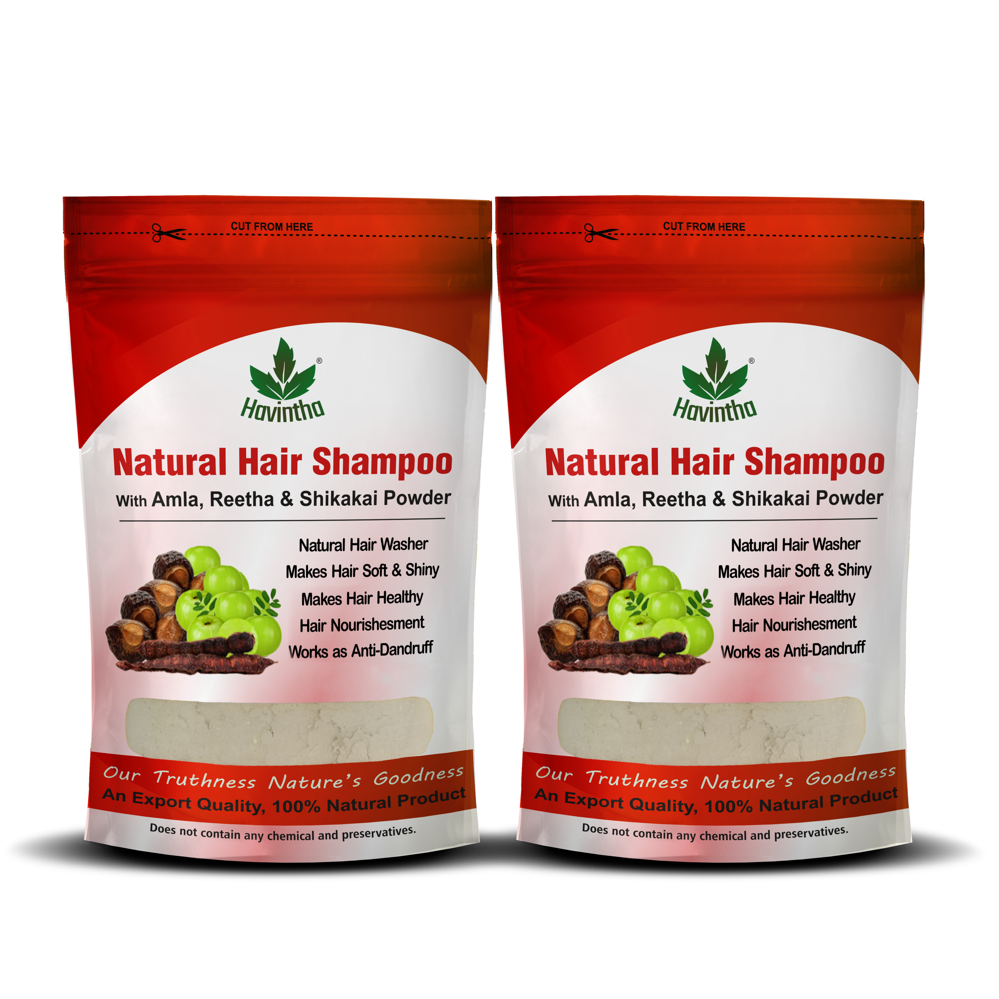 Amla Reetha Shikakai Powder Natural Hair Shampoo for Hair - 8 oz | 0.5 lb | 227g