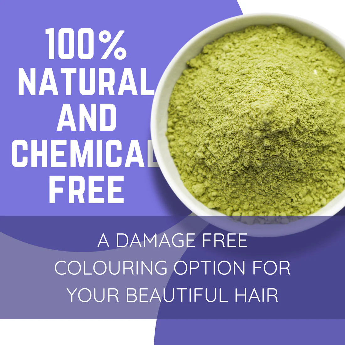 Havintha Natural Indigo Powder (200g | 7 oz) & Henna Powder (200g | 7 oz) Combo for Natural Black Hair Color
