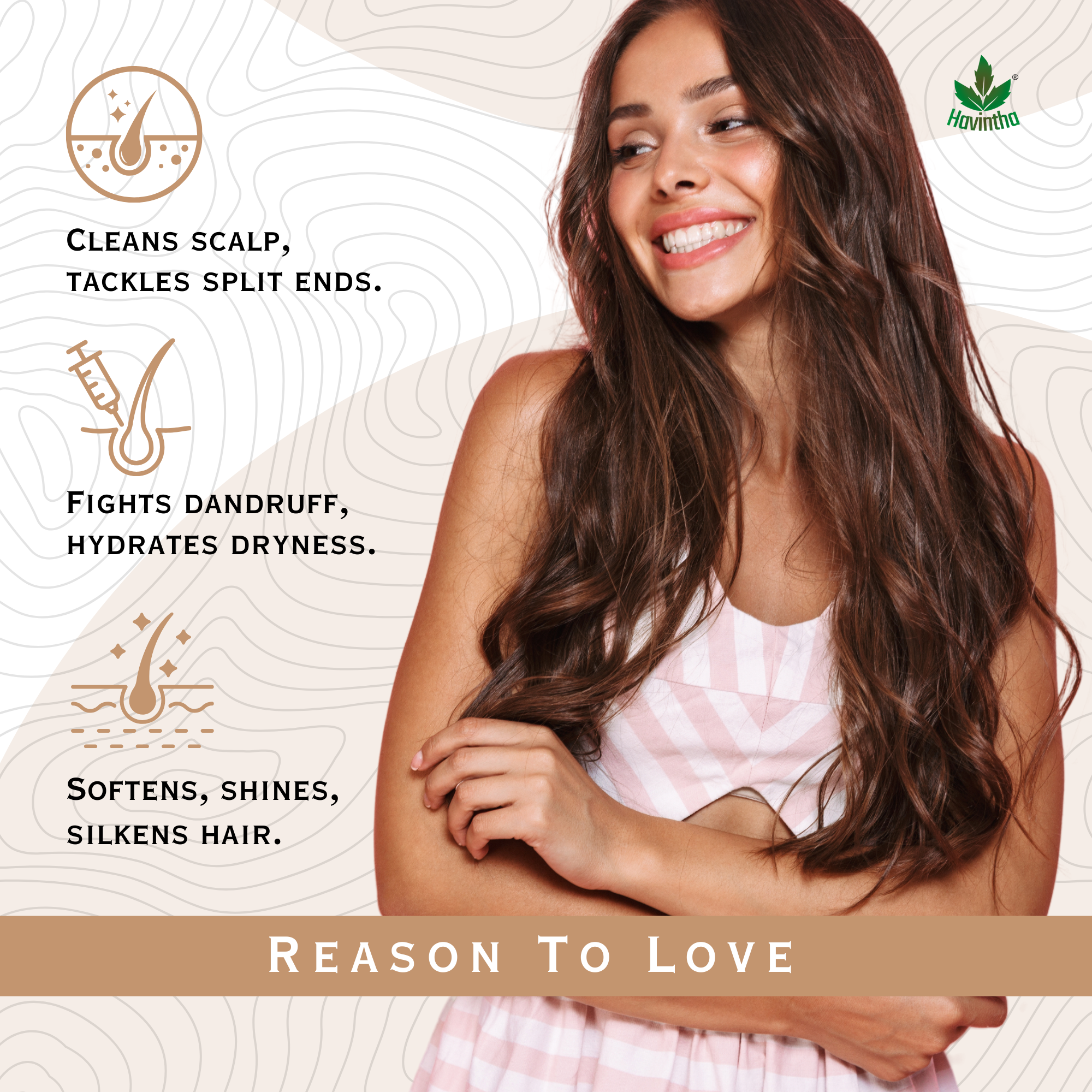 Natural Flax Seed Shampoo Powder For Hair Silky Shiny & Healthy Hair | For Dry Hair Types | Men & Women - 8 oz | 250gm