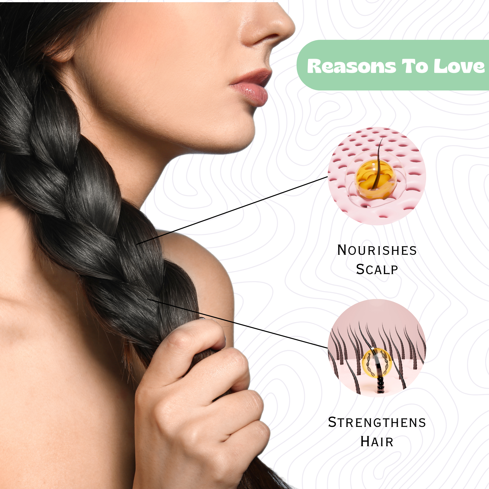 Havintha Natural Hair Conditioner: Smoothen Dry, Frizzy Hair | Repair Dull, Damaged Strands | Prevent Breakage, Improve Texture - Herbal Formula | Women & Men - 8 oz | 250 gm