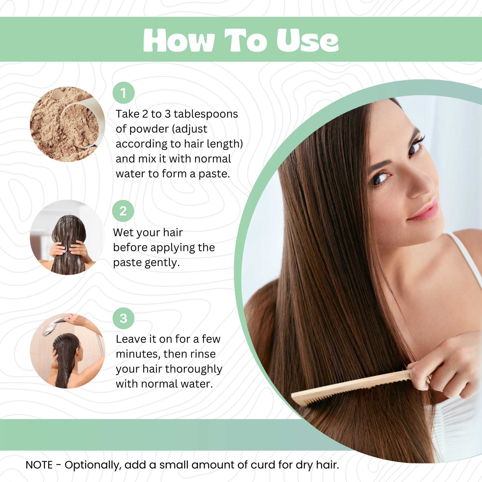 Havintha Natural Hair Conditioner: Smoothen Dry, Frizzy Hair | Repair Dull, Damaged Strands | Prevent Breakage, Improve Texture - Herbal Formula | Women & Men - 8 oz | 250 gm