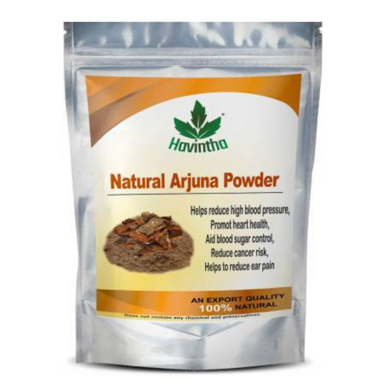 Havintha Natural Arjuna Powder/Arjun Chaal Powder - 8 oz | 0.5 lb | 227 gm