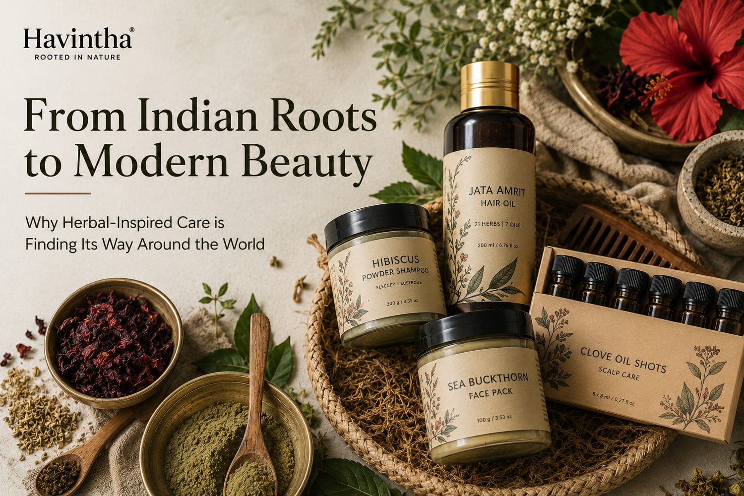 From Indian Roots to Modern Beauty: Why Herbal-Inspired Care Is Finding Its Way Around the World
