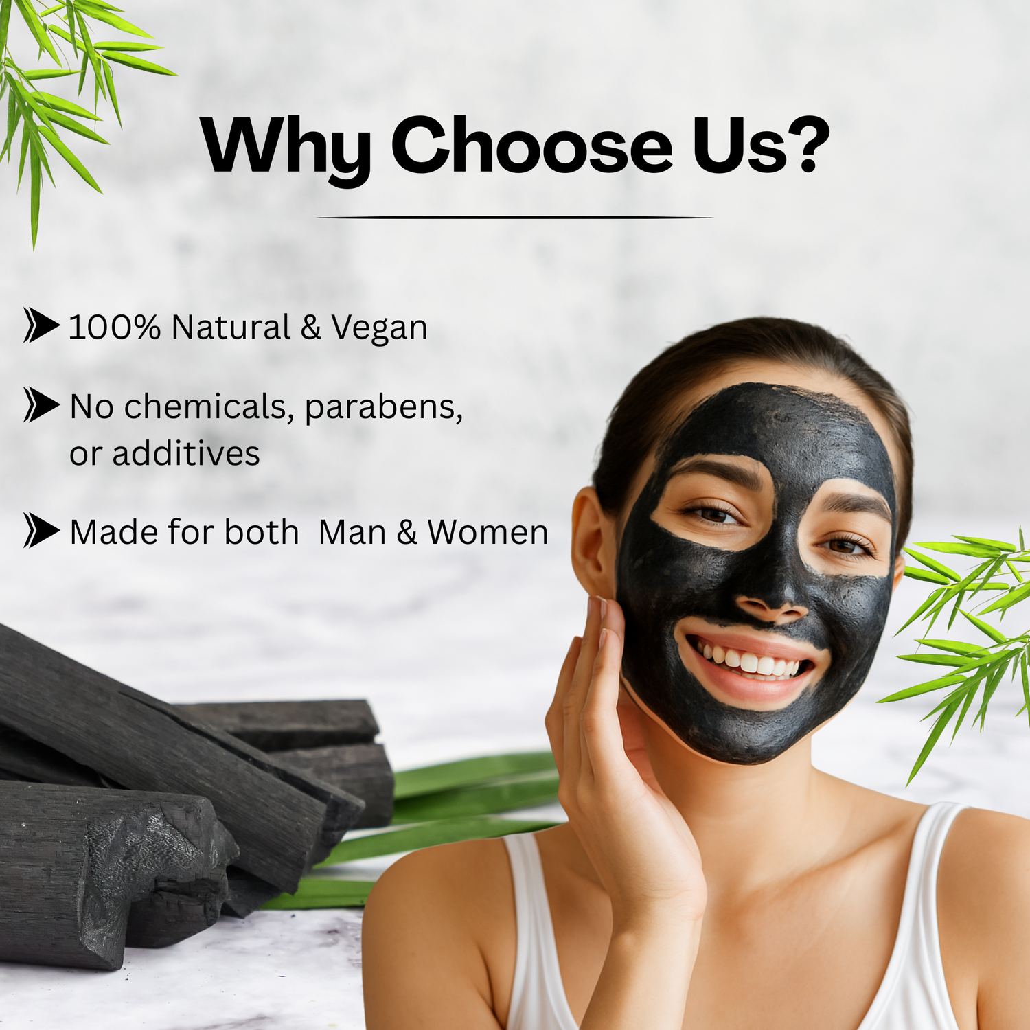 Havintha 100% Natural Activated Charcoal Powder for Skin, Face Pack, Removes Dead Skin and Natural Detoxifier for Your Body - 3.5oz | 0.2lb | 100g