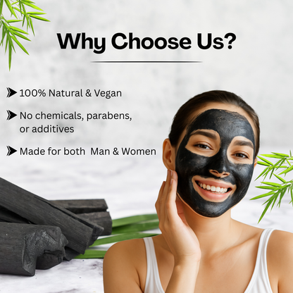 Havintha 100% Natural Activated Charcoal Powder for Skin, Face Pack, Removes Dead Skin and Natural Detoxifier for Your Body - 3.5oz | 0.2lb | 100g
