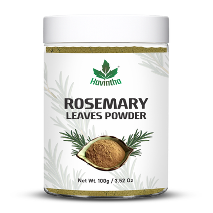 Havintha Natural Rosemary Powder For Shiny Hair|Rosemary powder for hair growth| Men &amp; Women - 3oz | 100gm
