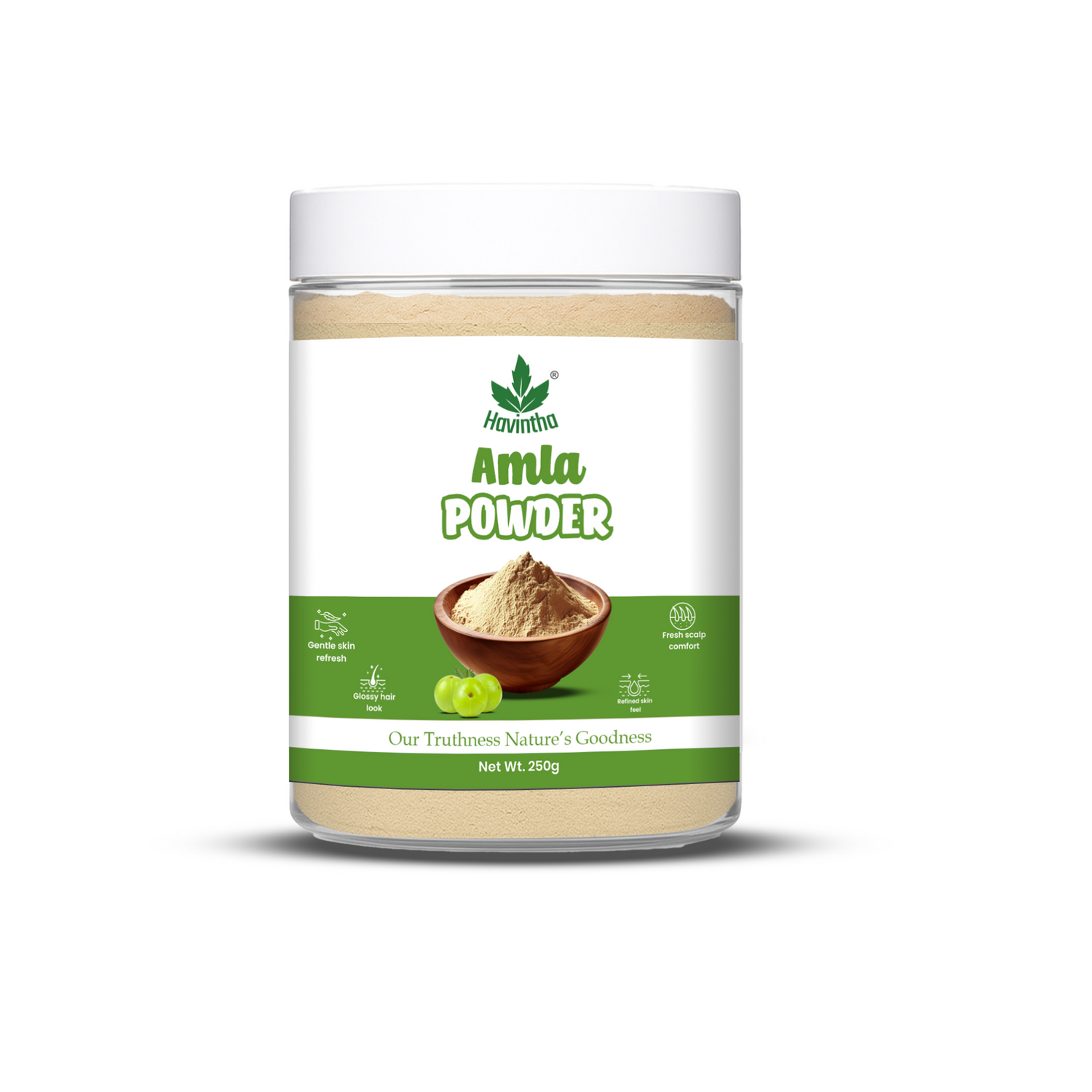 Havintha  Natural Amla Powder – Indian Gooseberry – 8 oz | 0.5 lb | 227 gm