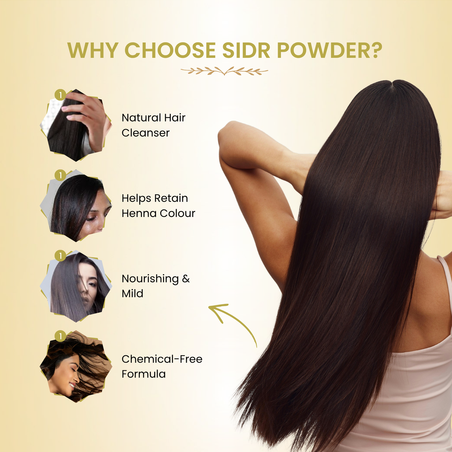 Havintha Herbal Sidr Leaves Powder 250g | Natural Hair Cleanser &amp; Conditioner | For Dry &amp; Damaged Hair