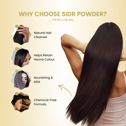 Havintha Herbal Sidr Leaves Powder 250g | Natural Hair Cleanser &amp; Conditioner | For Dry &amp; Damaged Hair