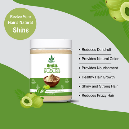 Havintha  Natural Amla Powder – Indian Gooseberry – 8 oz | 0.5 lb | 227 gm