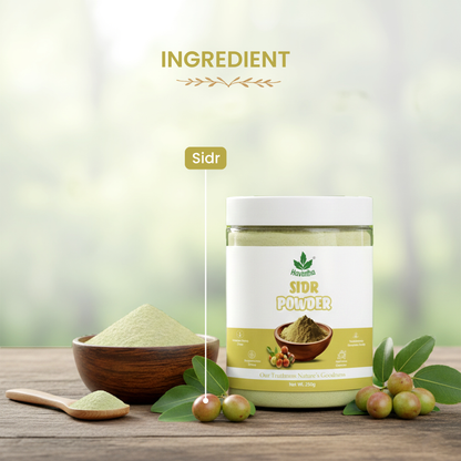 Havintha Herbal Sidr Leaves Powder 250g | Natural Hair Cleanser &amp; Conditioner | For Dry &amp; Damaged Hair