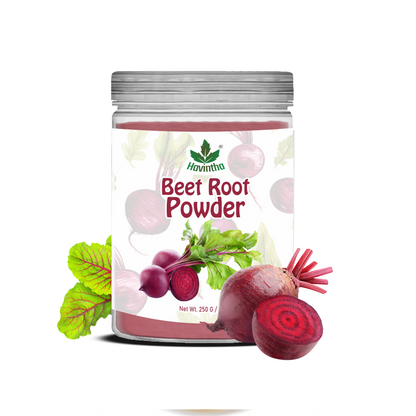 Havintha Beet Root Powder for Face | For Glowing Skin | Natural Skin Care | 250 Grams (JAR)