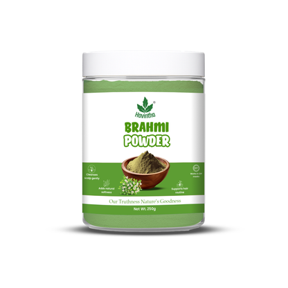 Havintha Natural Brahmi Powder for hair growth and Scalp Treatment - 8.81 oz | 0.5 lb | 250 gm