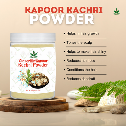 Havintha Natural Kapoor Kachri Powder | For Hair Growth | For Dandruff &amp; Scalp Infection | 8 oz | 250 Grams (JAR)