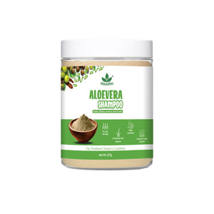 Havintha Natural Amla Reetha Shikakai and Aloevera Powder Shampoo for Oily Hair -  8 oz | 0.5 lb | 227 gm