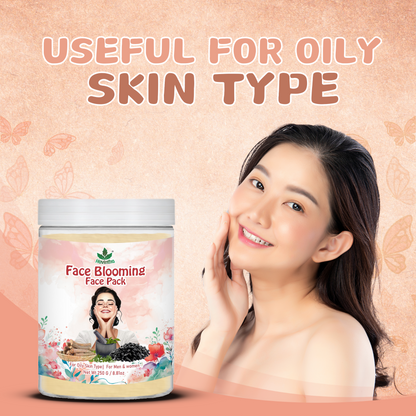 Havintha Natural Blooming Face | For Brighter Glowing Skin | All Skin Type |  8 oz | 250 Grams (JAR)