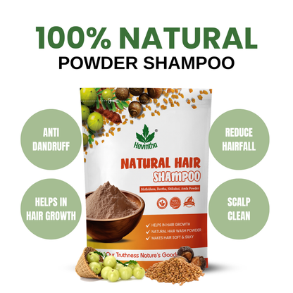 Havintha Natural Hair Shampoo | 3 Types of Shampoo - 8 oz | 227 gm (Combo Pack of 3)