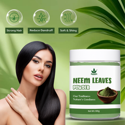 Havintha Natural Neem Powder | For Antioxidant Benefits | For Hair &amp; Skin Care |  100 Grams (JAR)