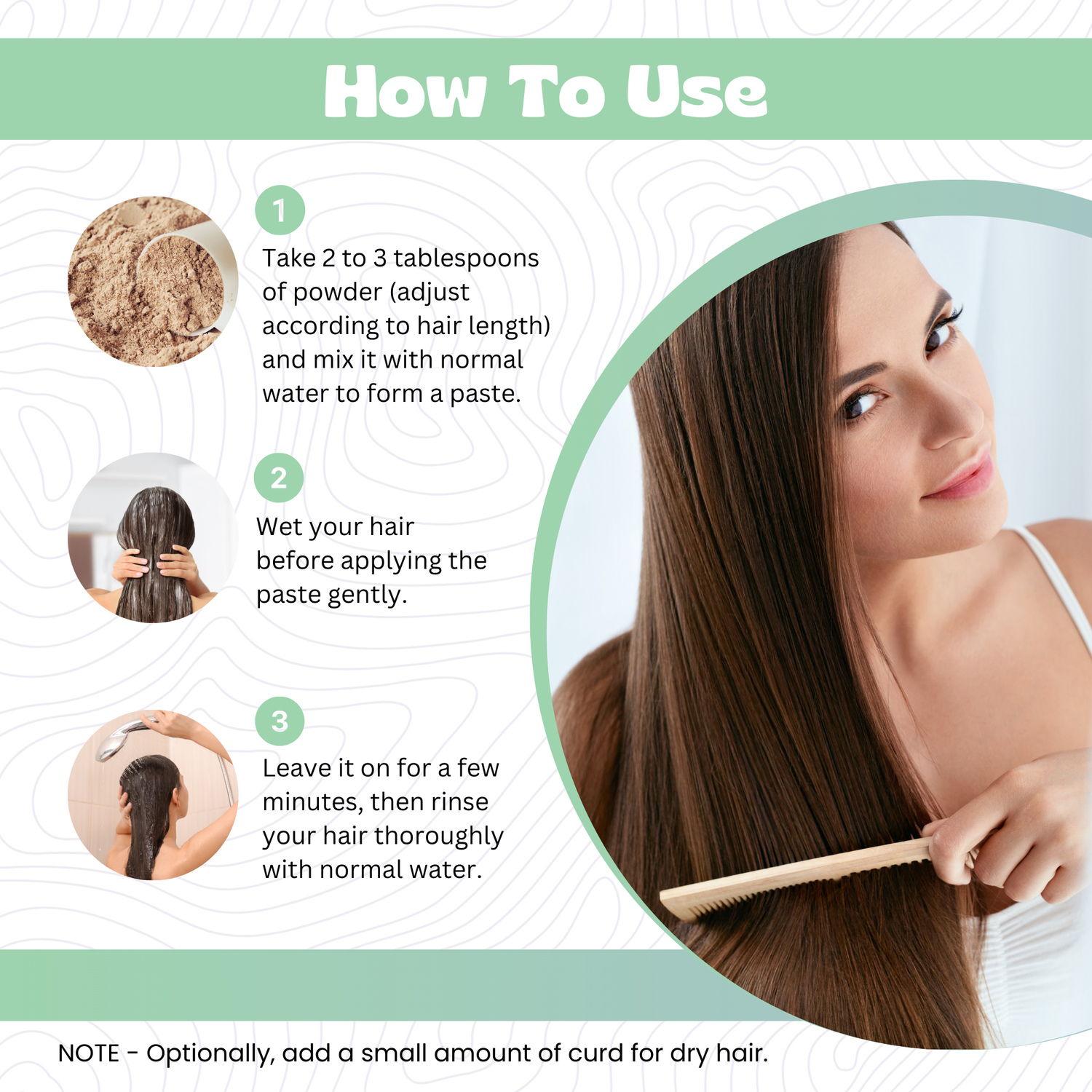 Havintha Natural Hair Conditioner: Smoothen Dry, Frizzy Hair | Repair Dull, Damaged Strands | Prevent Breakage, Improve Texture - Herbal Formula | Women &amp; Men - 8 oz | 250 gm