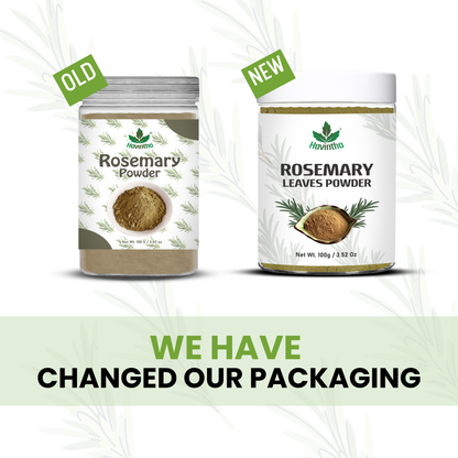Havintha Natural Rosemary Powder For Shiny Hair|Rosemary powder for hair growth| Men &amp; Women - 3oz | 100gm