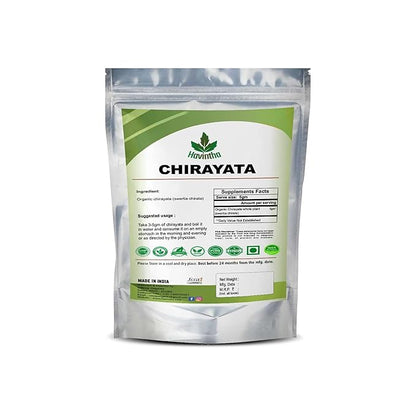 Havintha Natural Raw Chirayata (Chiretta) - Swertia Chirata - 100gm | 3.5274 Oz