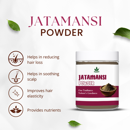 Havintha Natural Jatamansi Powder | For Strong Hair | 2.82 oz | 80 Grams (JAR)