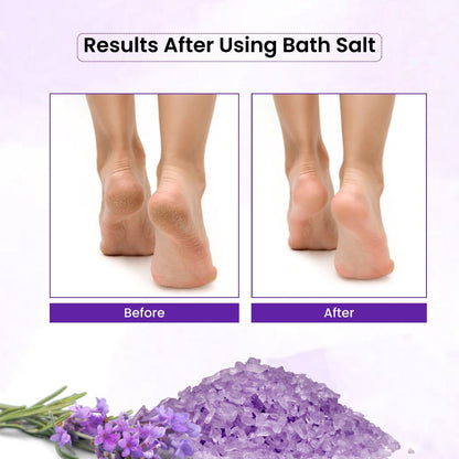Havintha Lavender Bath Salts 908g | Epsom Salt for Relaxation, Stress Relief &amp; Foot Soak