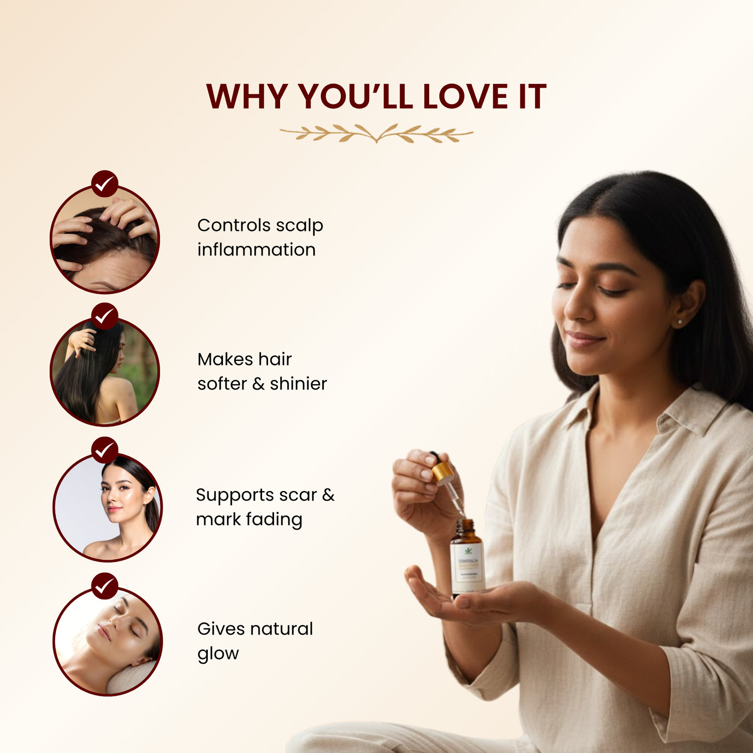 Havintha Pure and organic Lavender essential oil for skin care, hair care and healing injuries-15ml