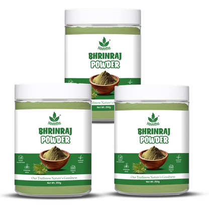 Bhringraj Powder For Hair Growth Split Ends Nourishment Dandruff Moisturising - 8oz | 0.5lb | 227g