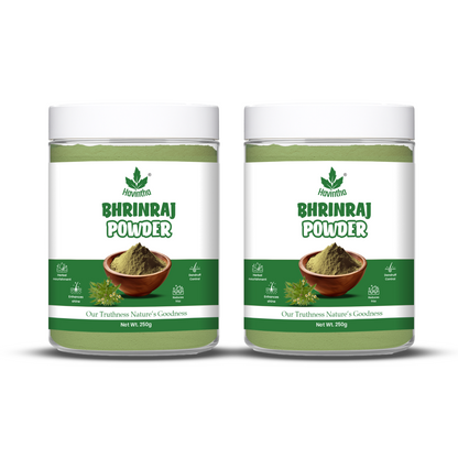 Bhringraj Powder For Hair Growth Split Ends Nourishment Dandruff Moisturising - 8oz | 0.5lb | 227g