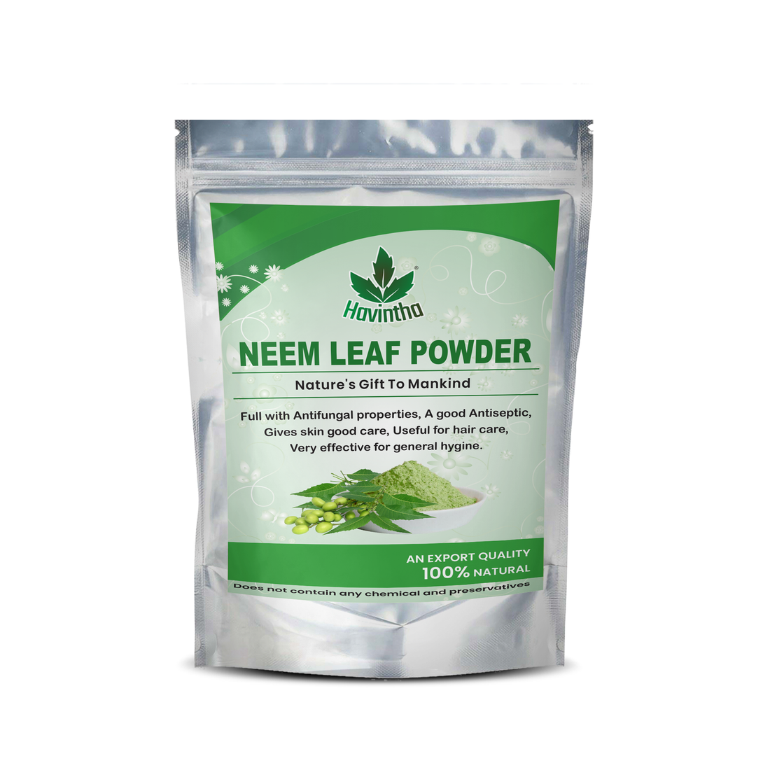 Havintha Natural Neem Powder Azadirachta Indica - 8 oz | 0.5 lb | 227 gm