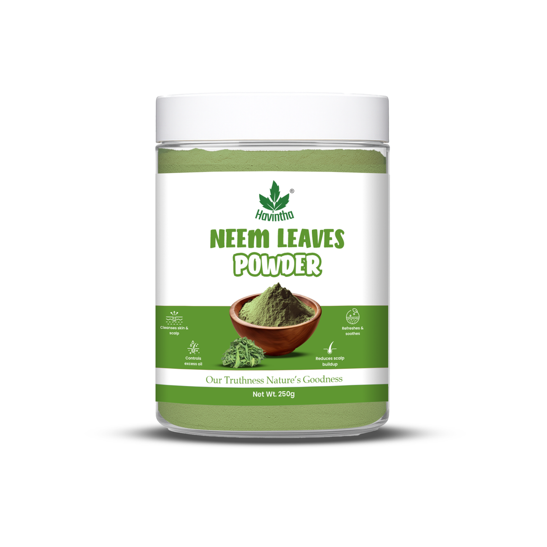 Havintha Natural Neem Powder Azadirachta Indica - 8.81 oz | 0.5 lb | 250 gm