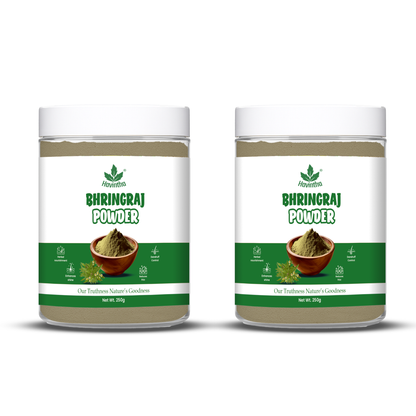 Bhringraj Powder For Hair Growth Split Ends Nourishment Dandruff Moisturising - 8oz | 0.5lb | 227g
