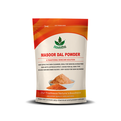 Havintha Masoor Dal Powder For Herbal face wash - 8 oz | 0.5 lb | 227 gm