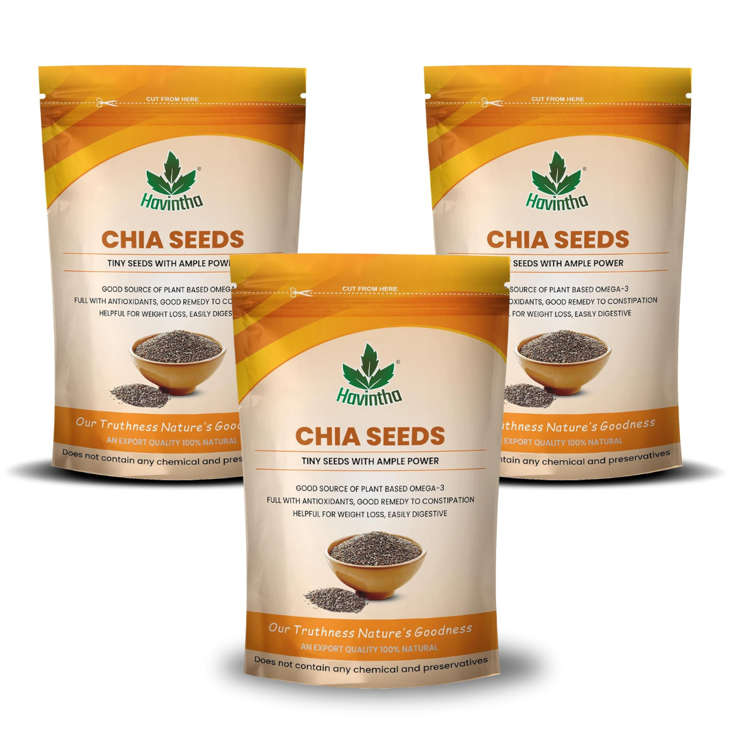 Havintha Chia Seeds for Immunity Energy Super Food - 8 oz | 0.5 lb | 227 g