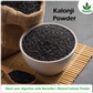 Havintha kalonji powder for managing sugar levels hair growth split ends skin health - 8 oz | 0.5 lb | 227 gm
