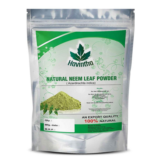 Havintha Natural Neem Powder Azadirachta Indica - 8 oz | 0.5 lb | 227 gm