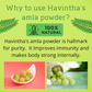 Havintha  Natural Amla Powder – Indian Gooseberry – 8 oz | 0.5 lb | 227 gm