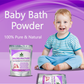 Havintha Baby Bath Powder for Removes Baby Body Hair and Skin Clear & Smooth - 8oz | 0.5lb | 227g