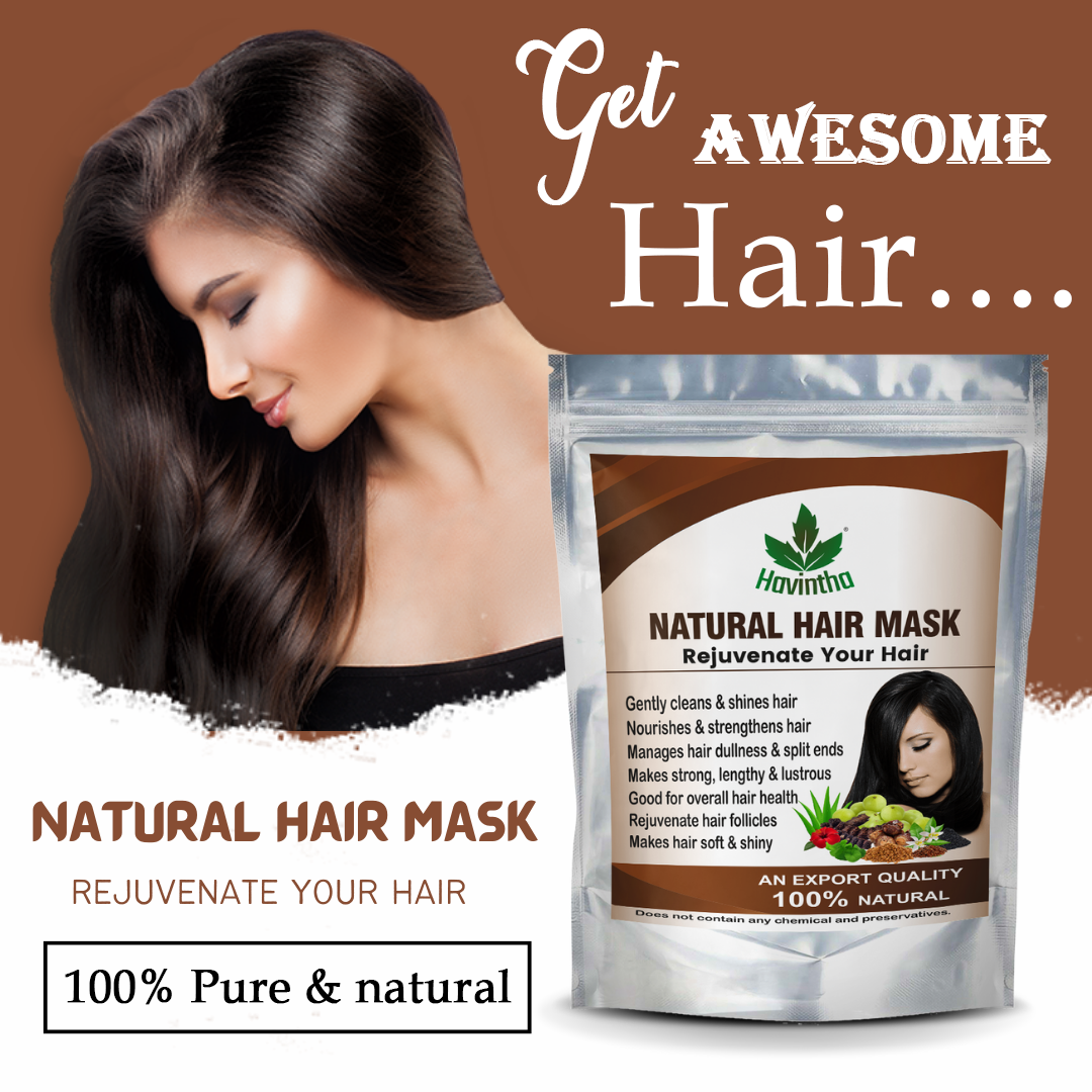 TAC Methi Bhringraj Hair Mask For Hair Growth, Hair Fall Control & Dry