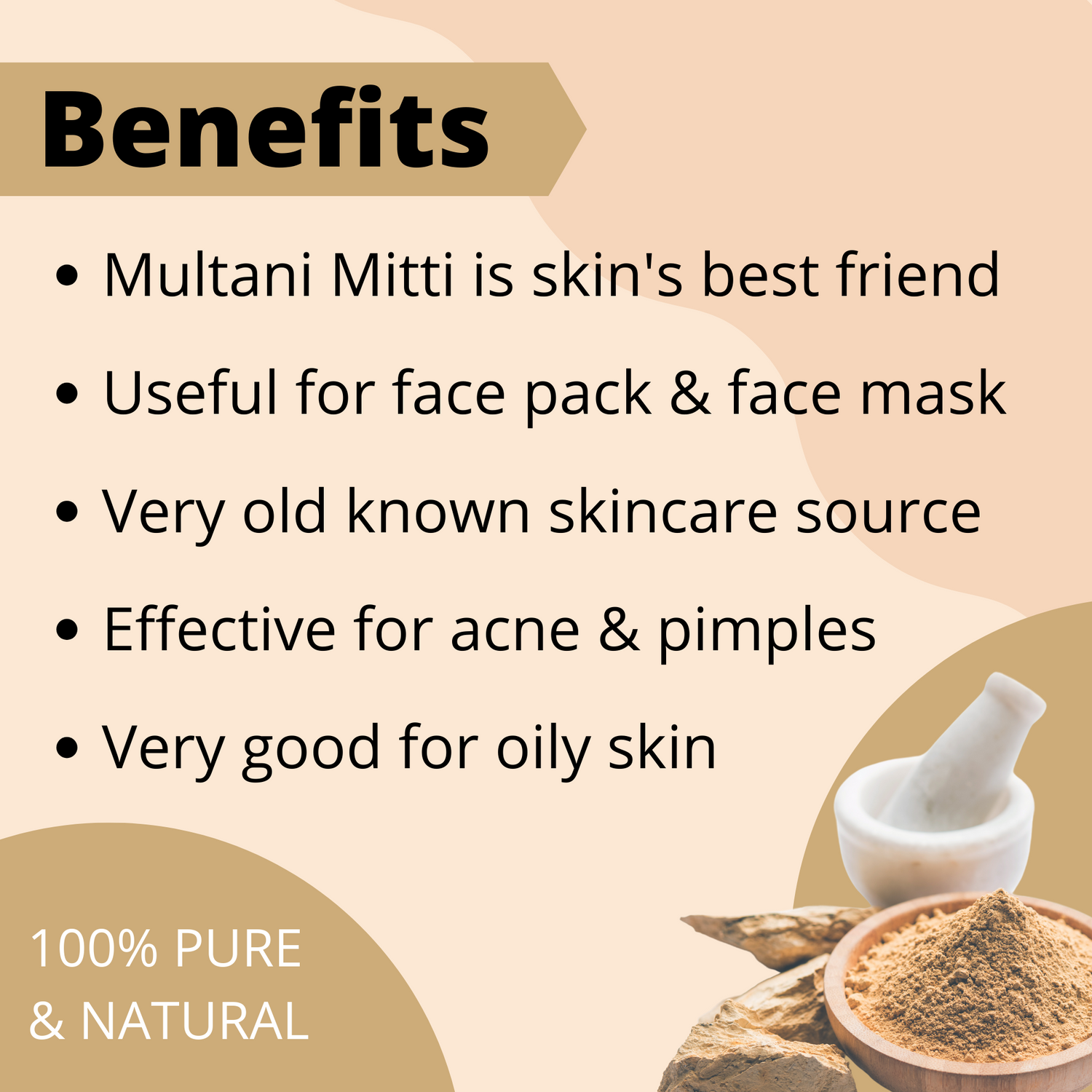 Havintha Natural Multani Mitti Powder Product Of Havintha, Natural Fuller&