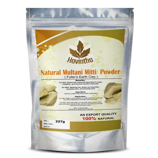 Havintha Natural Multani Mitti Powder Product Of Havintha, Natural Fuller&