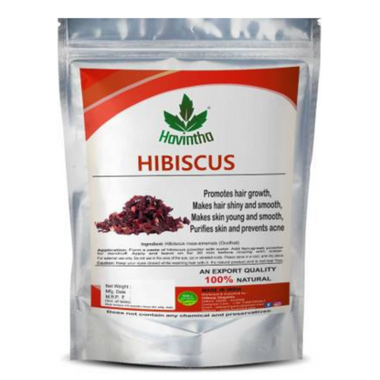 Havintha Natural Hibiscus (Raw form) - 8 oz | 0.5 lb | 227 gm