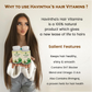 Havintha Plant Based Hair Vitamins Supplement with DHT Blocker, Hair Vitamin Blend, Omega 3 ALA & Pine Bark Extract for Control Hair Fall - 60 Capsules