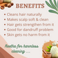 Havintha Natural Reetha Powder For Hair Wash - 8 oz | 0.5 lb | 227 gm