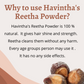 Havintha Natural Reetha Powder For Hair Wash - 8 oz | 0.5 lb | 227 gm