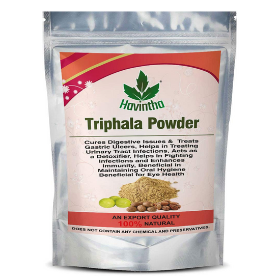 Havintha Natural Triphala powder for Fighting Infections and Enhances Immunity - 8 oz | 0.5 lb | 227 gm